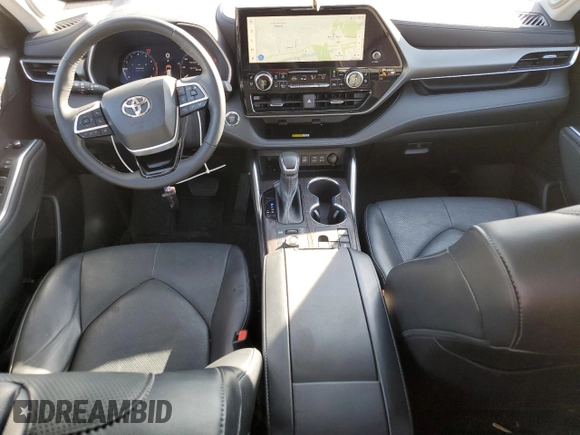 2023 Toyota Highlander L with VIN 5TDKDRBH1PS047176, listed as a Copart auction lot 47275345 with 19,473 mi miles and Salvage title. Bid and sale history available at DreamBid. Image 8.