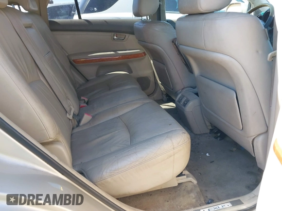 2004 Lexus RX 330 with VIN JTJGA31U240028531, listed as a IAAI auction lot 41887288 with 228,325 mi miles and . Bid and sale history available at DreamBid. Image 8.