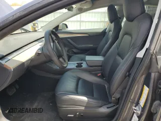 2022 Tesla Model 3 Long Range with VIN 5YJ3E1EB4NF289326, listed as a Copart auction lot 55457975 with 52,249 mi miles and Clean Title. Bid and sale history available at DreamBid. Image 7.