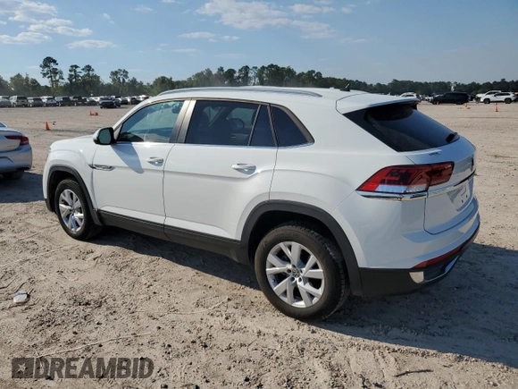 2021 Volkswagen Atlas S with VIN 1V2AC2CA3MC205553, listed as a Copart auction lot 72906374 with 40,916 mi miles and Salvage title. Bid and sale history available at DreamBid. Image 2.