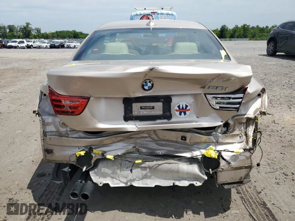 2016 BMW 4 Series 428i z VIN WBA3N3C58GF713076, wystawiony jako Copart lot #57517315 z przebiegiem 38 073 mil mil oraz Szkoda całkowita • Salvage title. Historia ofert i sprzedaży dostępna na DreamBid. Obrazek 6.