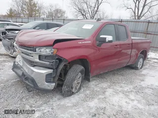 2019 Chevrolet Silverado 1500 LT with VIN 1GCRYDED7KZ224349, listed as a IAAI auction lot 41390432 with 170,517 mi miles. Bid and sale history available at carsss.com. Image 2.