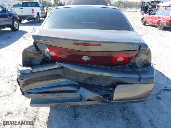 2003 Chevrolet Impala with VIN 2G1WF52E739420856, listed as a IAAI auction lot 41589917 with 108,041 mi miles. Bid and sale history available at carsss.com. Image 6.