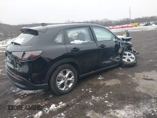 2024 Honda HR-V LX with VIN 3CZRZ2H31RM751605, listed as a IAAI auction lot 41554634 with 23,187 mi miles and . Bid and sale history available at DreamBid. Image 4.