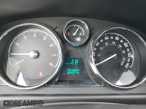 2013 Chevrolet Captiva Sport LTZ with VIN 3GNAL4EK2DS637197, listed as a Copart auction lot 80237354 with 80,422 mi miles and Salvage Title. Bid and sale history available at DreamBid. Image 9.