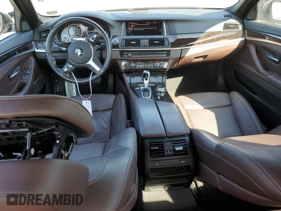 2015 BMW 5 Series 535d xDrive with VIN WBAFV3C53FD686425, listed as a Copart auction lot 67164953 with 98,199 mi miles and . Bid and sale history available at DreamBid. Image 8.