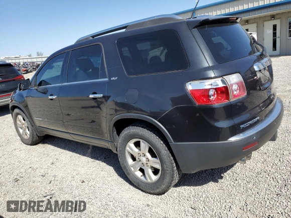 2008 GMC Acadia SLT1 z VIN 1GKEV23788J214546, wystawiony jako Copart lot #52811385 z przebiegiem 146 714 mil mil oraz Szkoda całkowita • Salvage title. Historia ofert i sprzedaży dostępna na DreamBid. Obrazek 2.