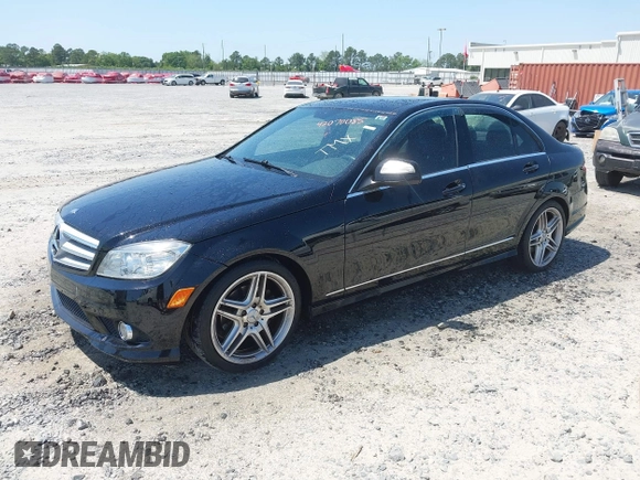 2008 Mercedes-Benz C 300 Sport with VIN WDDGF54X78F104386, listed as a IAAI auction lot 42070085 with 179,375 mi miles and . Bid and sale history available at carsss.com. Image 2.