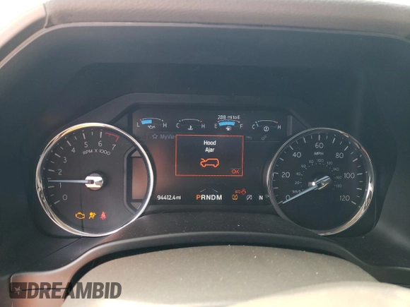 2020 Ford Expedition Max XLT with VIN 1FMJK1HT6LEA65263, listed as a Copart auction lot 87972395 with 94,412 mi miles and Salvage Title. Bid and sale history available at DreamBid. Image 9.