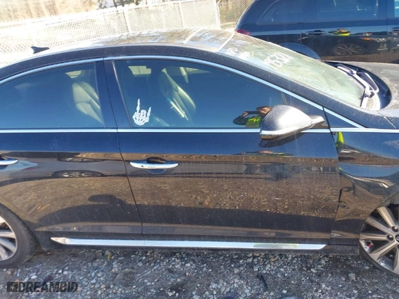 2016 Hyundai Sonata 2.4L Sport with VIN 5NPE34AF5GH310746, listed as a IAAI auction lot 41417142 with 150,117 mi miles. Bid and sale history available at carsss.com. Image 13.