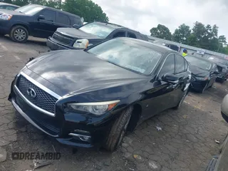 2014 Infiniti Q50 z VIN JN1BV7AP7EM677449, wystawiony jako IAAI lot #42278173 z przebiegiem 116 357 mil mil oraz . Historia ofert i sprzedaży dostępna na DreamBid. Obrazek 17.