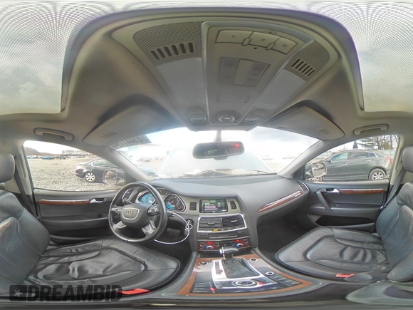 2013 Audi Q7 3.0L TDI Premium with VIN WA1CMAFE9DD000775, listed as a Copart auction lot 83447794 with 129,426 mi miles and Salvage Title. Bid and sale history available at carsss.com. Image 13.
