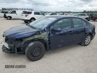 2023 Toyota Corolla LE z VIN 5YFB4MDE3PP013528, wystawiony jako Copart lot #54741185 z przebiegiem 46 190 mil mil oraz Szkoda całkowita • Salvage title. Historia ofert i sprzedaży dostępna na DreamBid. Obrazek 1.