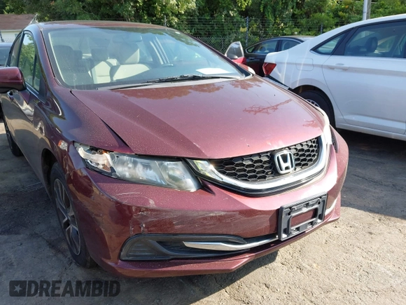2015 Honda Civic EX z VIN 19XFB2F8XFE227841, wystawiony jako IAAI lot #42307231 z przebiegiem 91 902 mil mil oraz . Historia ofert i sprzedaży dostępna na DreamBid. Obrazek 6.