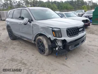2024 Kia Telluride SX Prestige X-Pro with VIN 5XYP5DGC4RG557203, listed as a IAAI auction lot 41569618 with 2,696 mi miles. Bid and sale history available at carsss.com. Image 1.