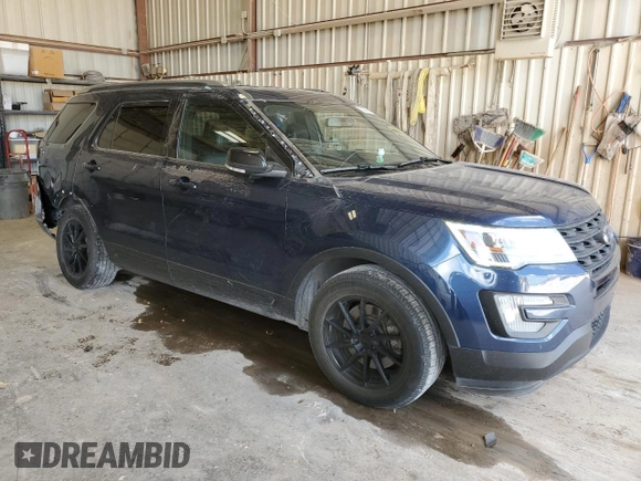 2017 Ford Explorer XLT with VIN 1FM5K7DH2HGD11257, listed as a Copart auction lot 50659045 with 88,409 mi miles and Salvage Title. Bid and sale history available at DreamBid. Image 4.
