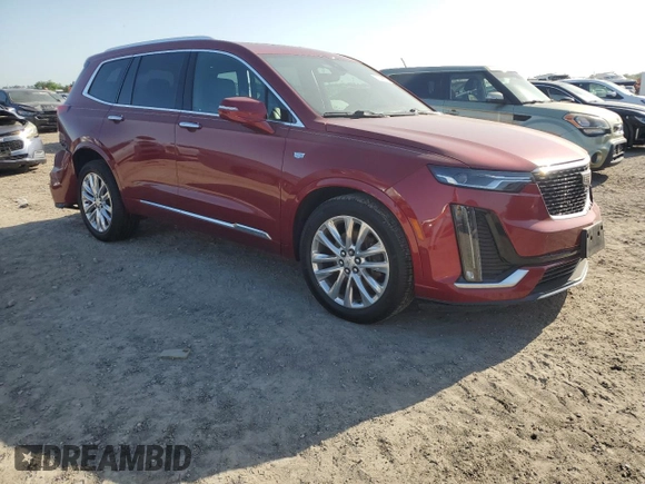 2020 Cadillac XT6 FWD Premium Luxury z VIN 1GYKPCRSXLZ101003, wystawiony jako Copart lot #51844525 z przebiegiem 115 061 mil mil oraz Szkoda całkowita • Salvage title. Historia ofert i sprzedaży dostępna na DreamBid. Obrazek 4.