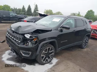 2018 Jeep Compass Limited с VIN 3C4NJDCB5JT399323, выставлен на аукционе IAAI как лот 42258919 с пробегом 77 650 миль миль и . История ставок и продаж доступна на DreamBid. Изображение 17.