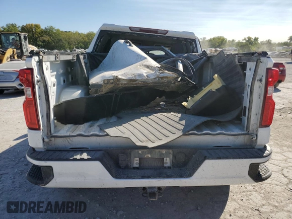 2019 Chevrolet Silverado 1500 Custom with VIN 3GCPYBEH1KG276770, listed as a Copart auction lot 74860884 with Not Provided miles and Salvage Title. Bid and sale history available at DreamBid. Image 6.