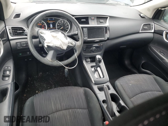 2019 Nissan Sentra SV with VIN 3N1AB7AP8KY413606, listed as a Copart auction lot 46512725 with 75,669 mi miles and Salvage Title. Bid and sale history available at DreamBid. Image 8.