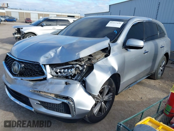 2017 Acura MDX with VIN 5J8YD4H33HL002799, listed as a IAAI auction lot 41157426 with 76,288 mi miles. Bid and sale history available at carsss.com. Image 17.