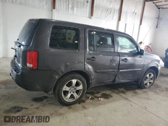 2013 Honda Pilot EX-L с VIN 5FNYF4H58DB073648, выставлен на аукционе Copart как лот 58591165 с пробегом 243 256 миль миль и Списание • Salvage title. История ставок и продаж доступна на DreamBid. Изображение 3.