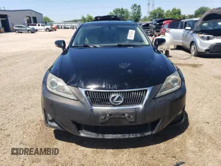 2012 Lexus IS 250 with VIN JTHBF5C21C5176028, listed as a Copart auction lot 58313524 with 174,201 mi miles and Salvage Title. Bid and sale history available at DreamBid. Image 5.