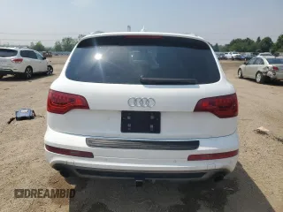 2011 Audi Q7 Prestige with VIN WA1WMAFE8BD001068, listed as a Copart auction lot 59710825 with 128,222 mi miles and Salvage title. Bid and sale history available at DreamBid. Image 6.