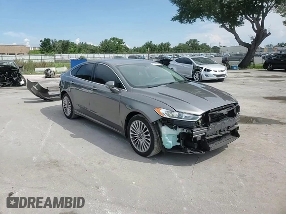 2013 Ford Fusion Titanium with VIN 3FA6P0K96DR382693, listed as a Copart auction lot 61753245 with 92,326 mi miles and Salvage title. Bid and sale history available at DreamBid. Image 14.