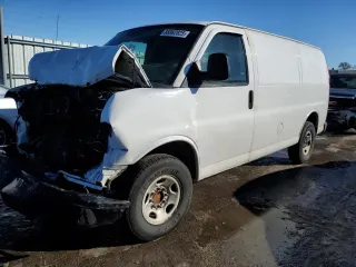 2016 Chevrolet Express Cargo with VIN 1GCZGGFG2G1121701, listed as a Copart auction lot 88962825 with Not provided miles and Salvage title. Bid and sale history available at DreamBid. Image 1.