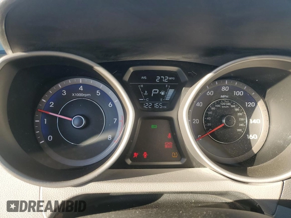 2014 Hyundai Elantra z VIN KMHDH6AH3EU026122, wystawiony jako Copart lot #50590265 z przebiegiem 122 165 mil mil oraz Szkody całkowita. Historia ofert i sprzedaży dostępna na DreamBid. Obrazek 9.