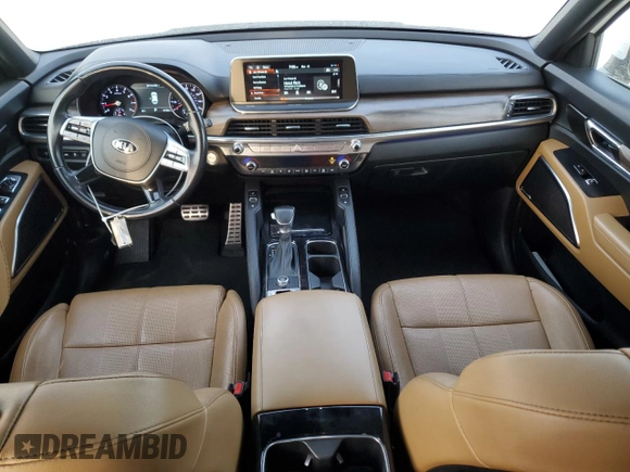 2020 Kia Telluride SX with VIN 5XYP54HC3LG040433, listed as a Copart auction lot 48994765 with 81,303 mi miles and Clean title. Bid and sale history available at DreamBid. Image 8.