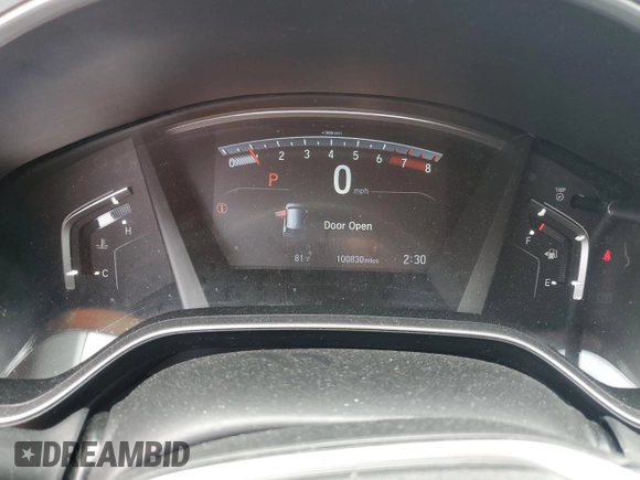 2019 Honda CR-V EX-L with VIN 5J6RW2H89KL034686, listed as a Copart auction lot 50867115 with 100,830 mi miles and Salvage Title. Bid and sale history available at carsss.com. Image 9.