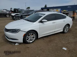 2015 Chrysler 200 Limited with VIN 1C3CCCAB6FN612192, listed as a Copart auction lot 52305475 with 153,135 mi miles and Clean Title. Bid and sale history available at carsss.com. Image 1.
