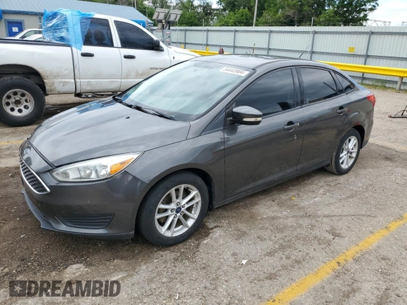 2015 Ford Focus SE with VIN 1FADP3F26FL348163, listed as a Copart auction lot 54443904 with 153,203 mi miles and Salvage Title. Bid and sale history available at carsss.com. Image 1.
