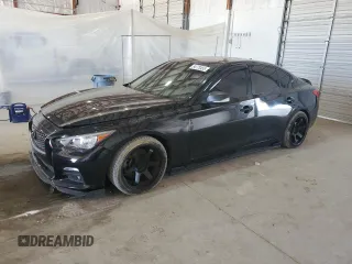 2016 Infiniti Q50 Premium с VIN JN1EV7AP3GM303825, выставлен на аукционе Copart как лот 54773455 с пробегом 57 866 миль миль и На запчасти • Non repairable. История ставок и продаж доступна на DreamBid. Изображение 1.