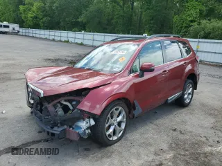 2015 Subaru Forester Touring with VIN JF2SJAWC2FH450418, listed as a Copart auction lot 55925755 with Not provided miles and Salvage title. Bid and sale history available at DreamBid. Image 1.