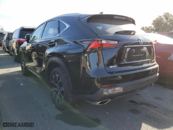 2016 Lexus NX 200t with VIN JTJBARBZ3G2055317, listed as a Copart auction lot 68187232 with 23,431 mi miles. Bid and sale history available at carsss.com. Image 2.