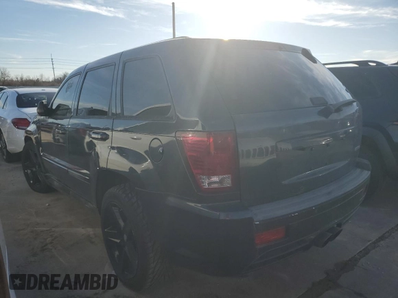 2008 Jeep Grand Cherokee SRT-8 with VIN 1J8HR78348C174334, listed as a Copart auction lot 86631744 with 0 mi miles and Salvage Title. Bid and sale history available at carsss.com. Image 2.
