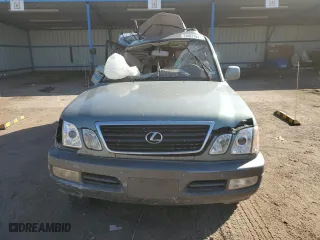 2001 Lexus LX 470 with VIN JTJHT00W313504215, listed as a Copart auction lot 74683164 with 0 mi miles and Non Repairable. Bid and sale history available at carsss.com. Image 5.