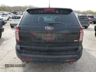 2015 Ford Utility Police Interceptor with VIN 1FM5K8AR3FGC41199, listed as a Copart auction lot 77938984 with 154,996 mi miles and Salvage Title. Bid and sale history available at carsss.com. Image 6.