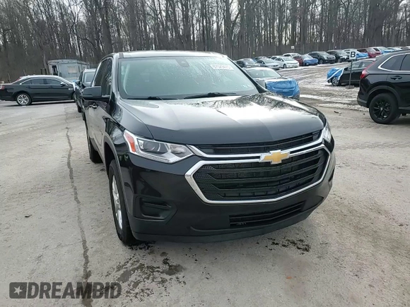 2020 Chevrolet Traverse LS with VIN 1GNEVLKW9LJ133162, listed as a Copart auction lot 87523475 with 67,004 mi miles and Salvage Title. Bid and sale history available at carsss.com. Image 14.