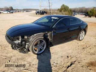 2019 Audi A5 Sportback Premium Plus with VIN WAUENCF59KA027705, listed as a Copart auction lot 40199864 with 12,065 mi miles. Bid and sale history available at carsss.com. Image 1.