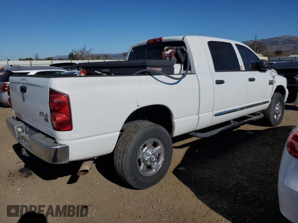 2008 Dodge Ram 2500 Laramie with VIN 3D3KS29A58G174784, listed as a Copart auction lot 42041895 with 268,669 mi miles and Clean Title. Bid and sale history available at carsss.com. Image 3.