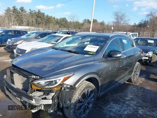 2019 Infiniti QX30 Luxe z VIN SJKCH5CR0KA008896, wystawiony jako IAAI lot #41306903 z przebiegiem 37 459 mil mil oraz . Historia ofert i sprzedaży dostępna na DreamBid. Obrazek 2.