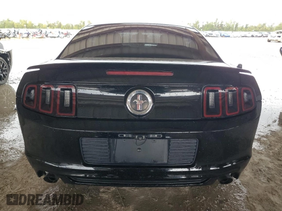 2014 Ford Mustang V6 with VIN 1ZVBP8AM7E5316443, listed as a Copart auction lot 80991534 with Not Provided miles and Salvage Title. Bid and sale history available at DreamBid. Image 6.