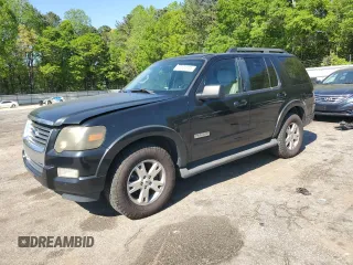 2008 Ford Explorer XLT with VIN 1FMEU63E08UA06644, listed as a Copart auction lot 53124745 with 184,468 mi miles and Clean Title. Bid and sale history available at carsss.com. Image 1.