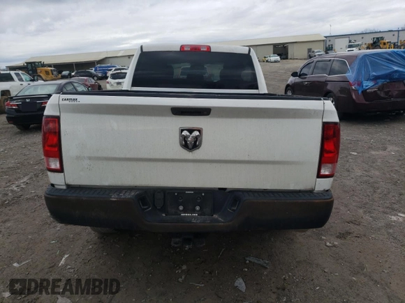 2019 Ram 1500 Classic Express with VIN 1C6RR6FT1KS722884, listed as a Copart auction lot 44250585 with 61,857 mi miles and Salvage Title. Bid and sale history available at carsss.com. Image 6.