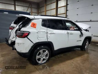 2023 Jeep Compass Latitude с VIN 3C4NJDBN8PT566942, выставлен на аукционе Copart как лот 59552205 с пробегом 26 731 миль миль и На запчасти • Non repairable. История ставок и продаж доступна на DreamBid. Изображение 3.