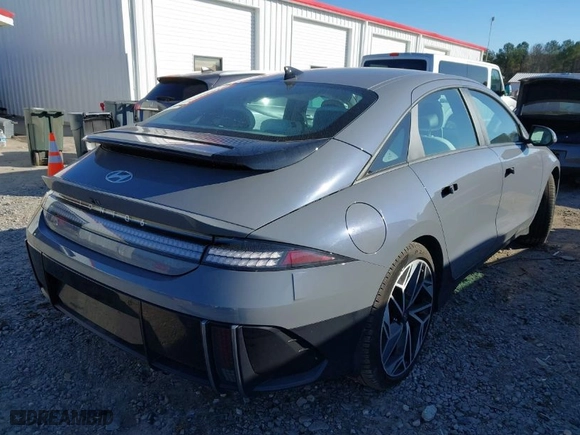2023 Hyundai IONIQ 6 SEL with VIN KMHM34AC1PA037860, listed as a IAAI auction lot 41133163 with NaN miles. Bid and sale history available at carsss.com. Image 4.